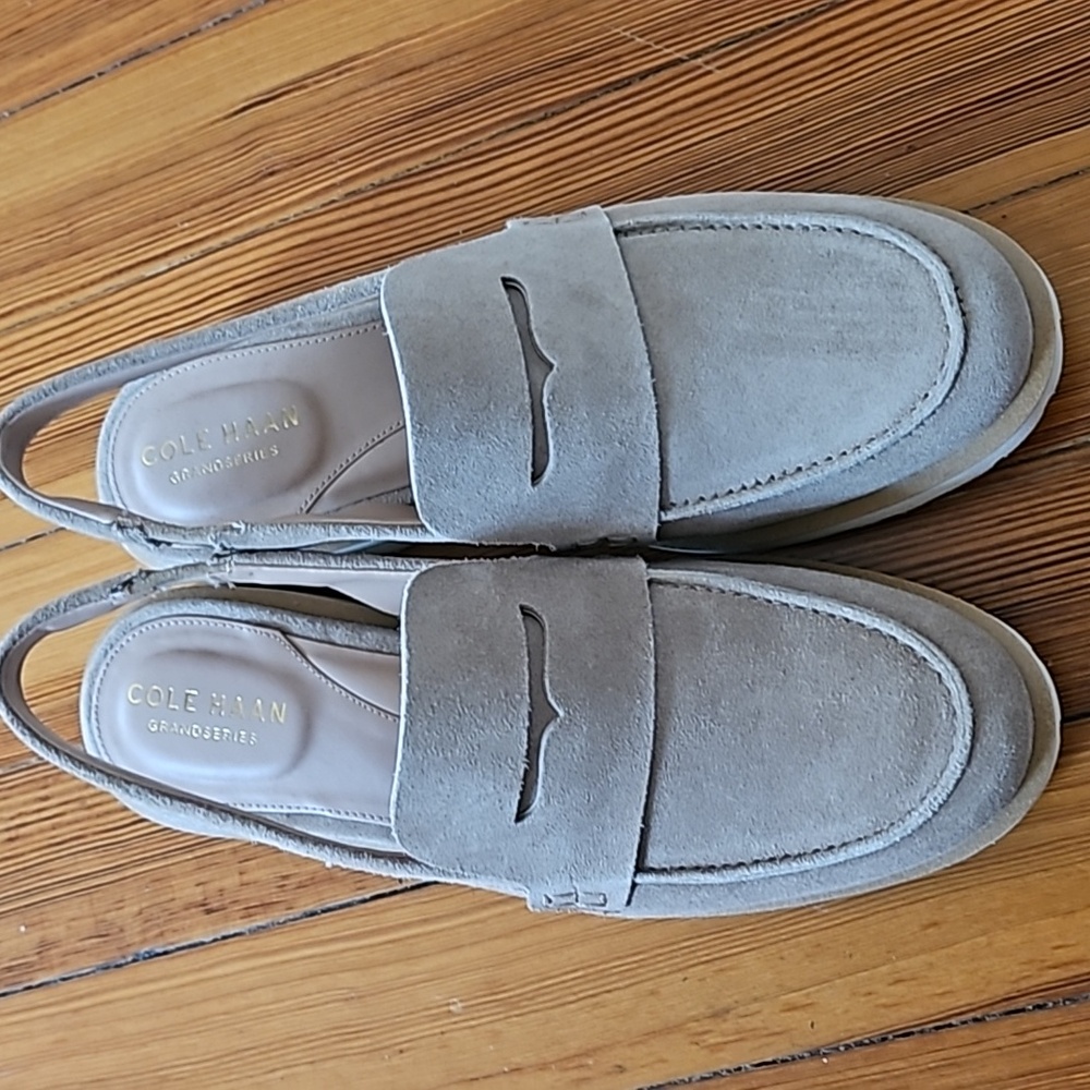 Cole Haan Geneva Lug Sole Sling Back Loafer